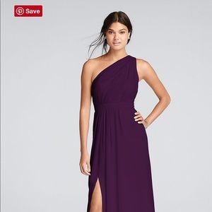 David’s Bridal Bridesmaid Dress